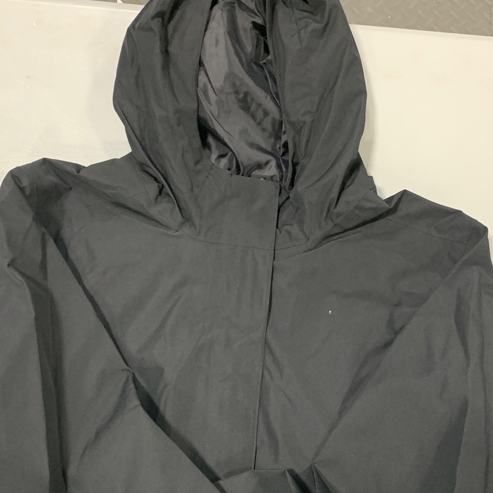 Black Hooded Women's Jacket